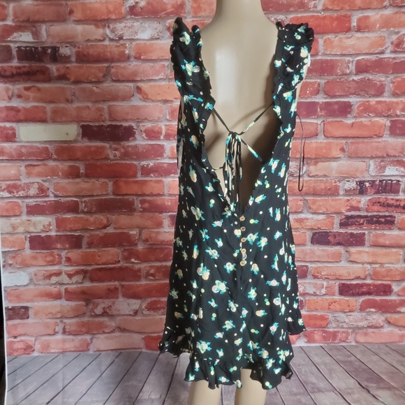 Free People Like A Lady Mini Dress Large NWT - Picture 3 of 3